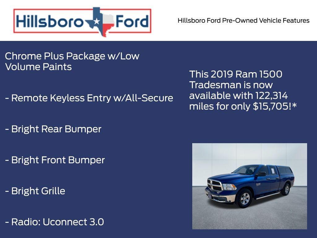 used 2019 Ram 1500 Classic car, priced at $15,705