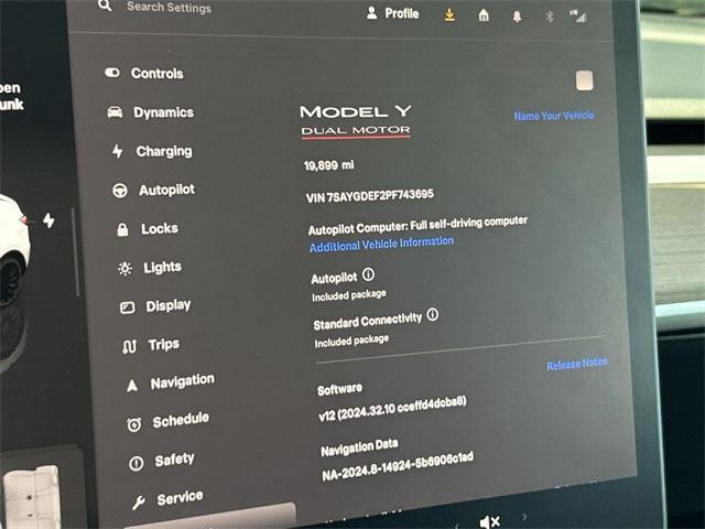 used 2023 Tesla Model Y car, priced at $35,922