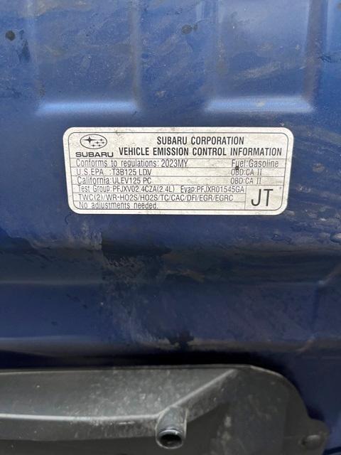 used 2023 Subaru WRX car, priced at $27,500