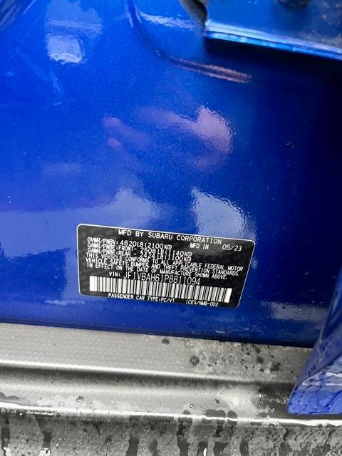 used 2023 Subaru WRX car, priced at $27,500