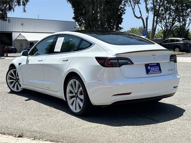 used 2019 Tesla Model 3 car, priced at $17,500