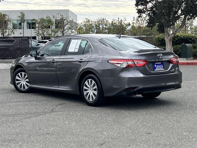 used 2019 Toyota Camry Hybrid car, priced at $19,444