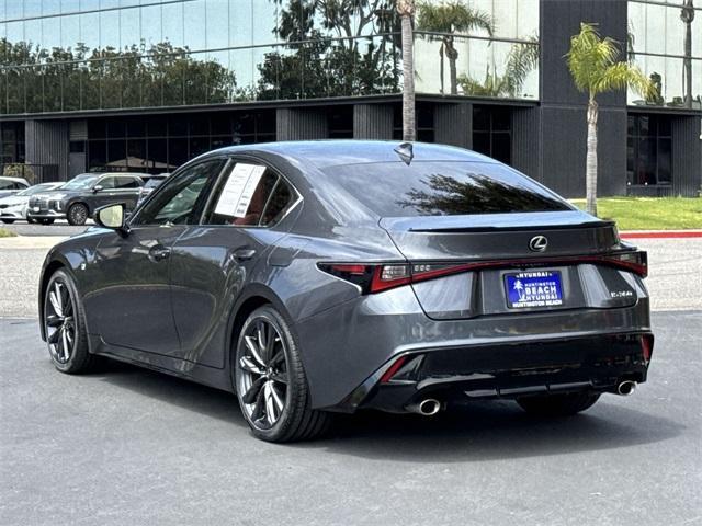used 2022 Lexus IS 350 car, priced at $39,900