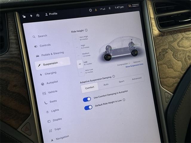 used 2020 Tesla Model X car, priced at $41,500