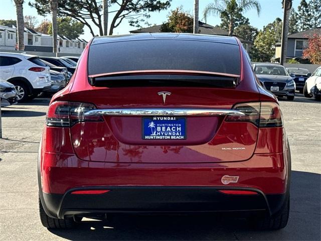 used 2020 Tesla Model X car, priced at $41,500