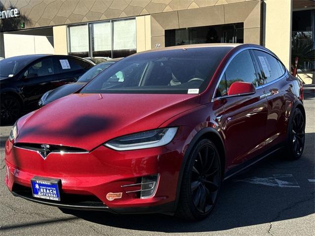 used 2020 Tesla Model X car, priced at $41,500