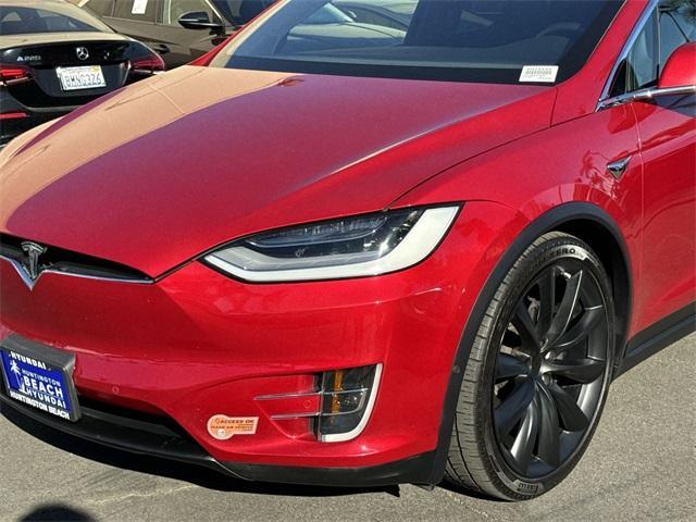 used 2020 Tesla Model X car, priced at $41,500