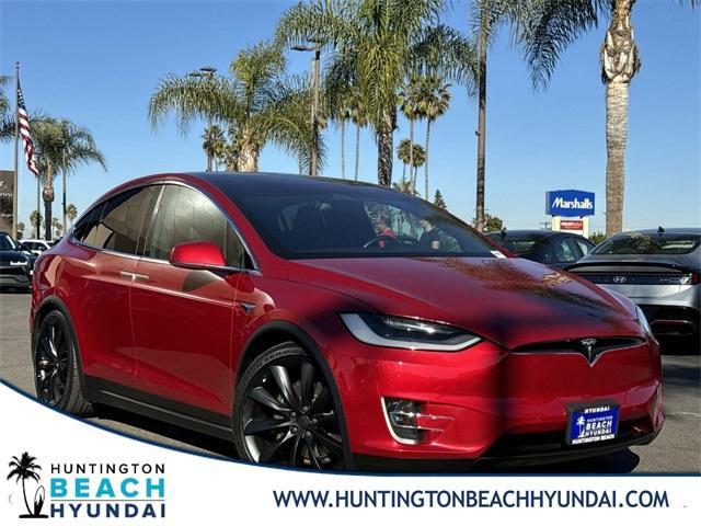 used 2020 Tesla Model X car, priced at $41,500