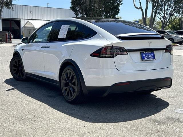 used 2022 Tesla Model X car, priced at $53,722
