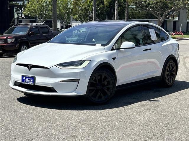 used 2022 Tesla Model X car, priced at $53,722