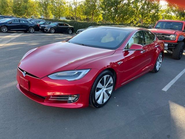 used 2021 Tesla Model S car, priced at $36,800