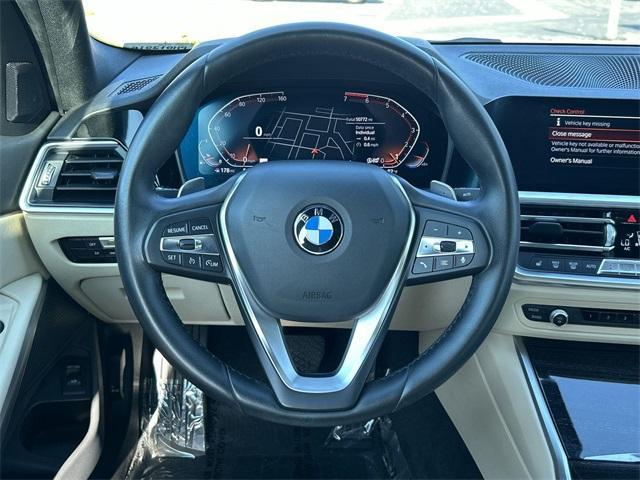 used 2019 BMW 330 car, priced at $24,473
