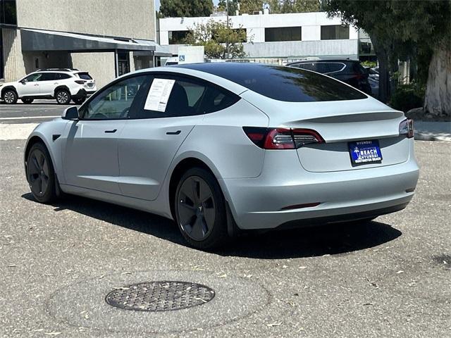 used 2022 Tesla Model 3 car, priced at $26,750