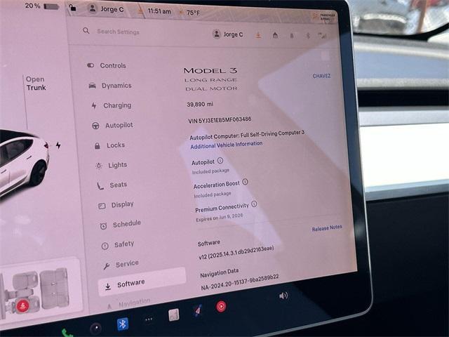 used 2021 Tesla Model 3 car, priced at $25,911
