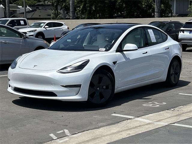 used 2021 Tesla Model 3 car, priced at $25,911