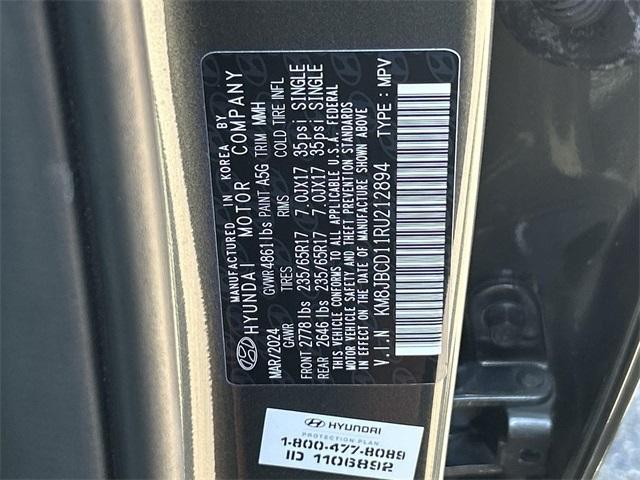 used 2024 Hyundai TUCSON Hybrid car, priced at $29,881