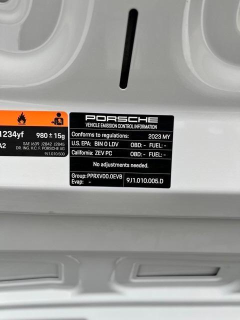 used 2023 Porsche Taycan car, priced at $63,800