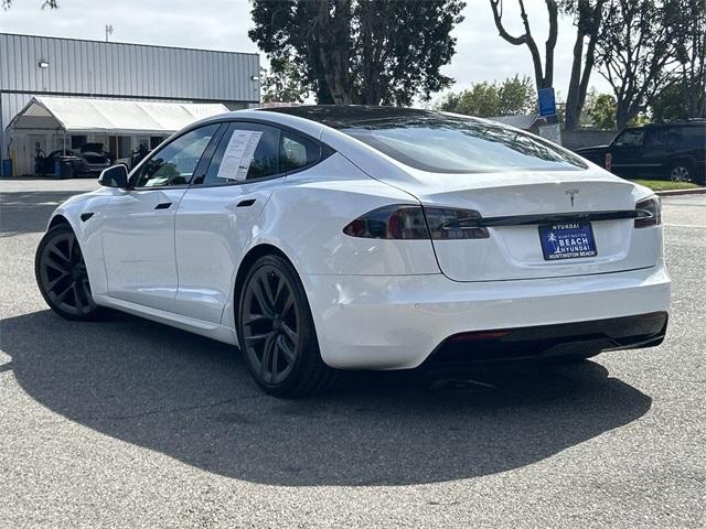 used 2021 Tesla Model S car, priced at $38,955