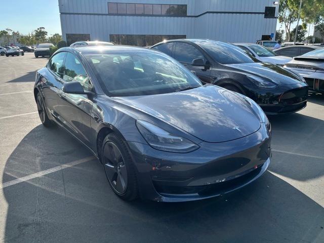used 2023 Tesla Model 3 car, priced at $29,187