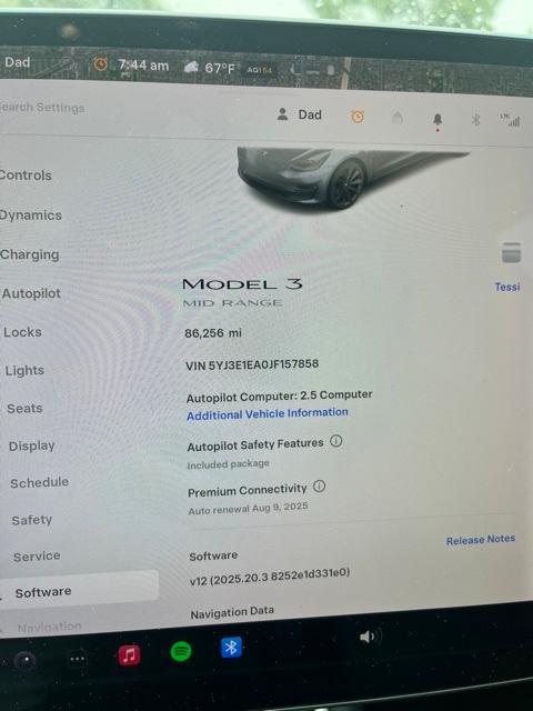 used 2018 Tesla Model 3 car, priced at $19,703