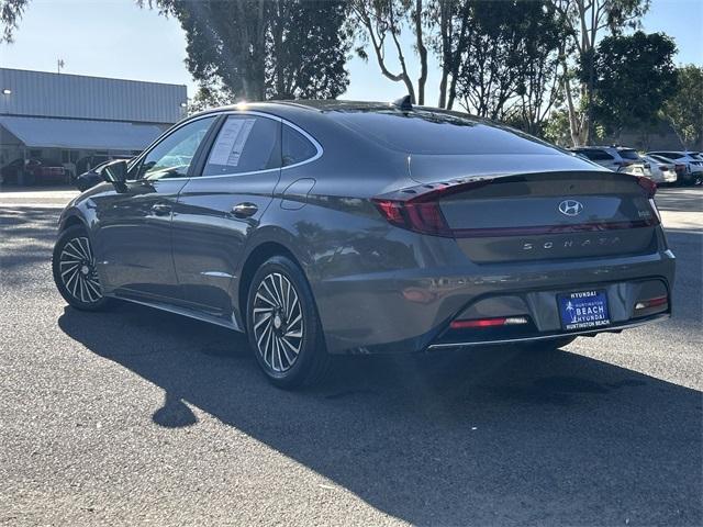 used 2021 Hyundai Sonata Hybrid car, priced at $22,500