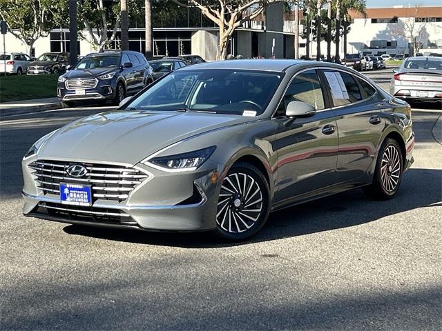 used 2021 Hyundai Sonata Hybrid car, priced at $22,500