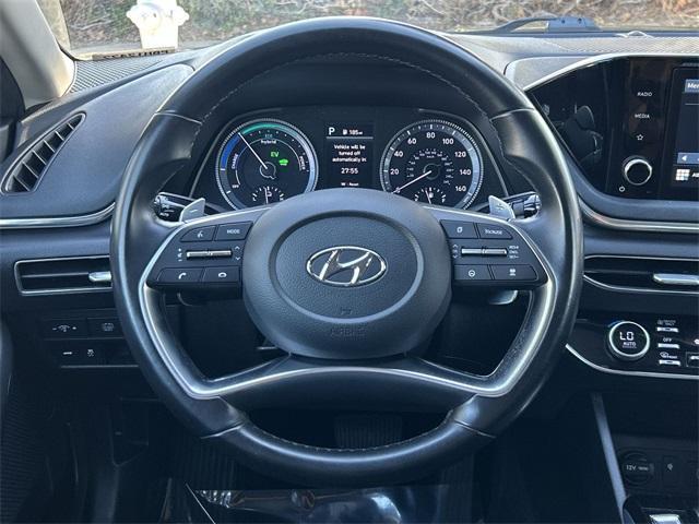 used 2021 Hyundai Sonata Hybrid car, priced at $22,500