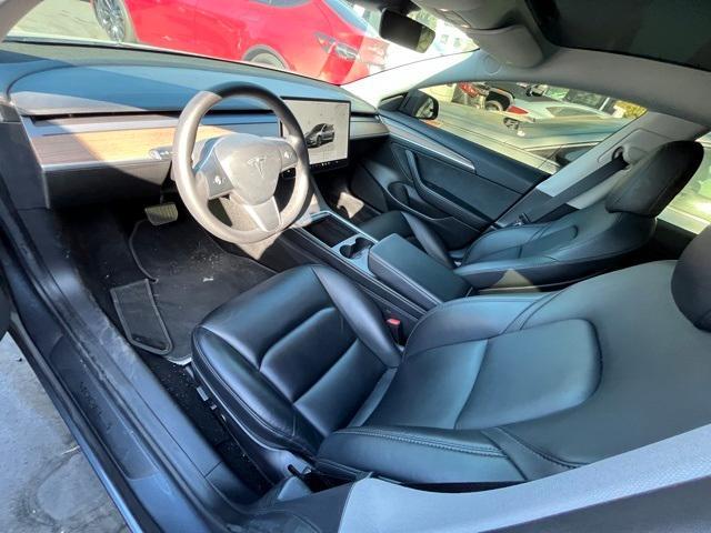 used 2022 Tesla Model 3 car, priced at $28,000