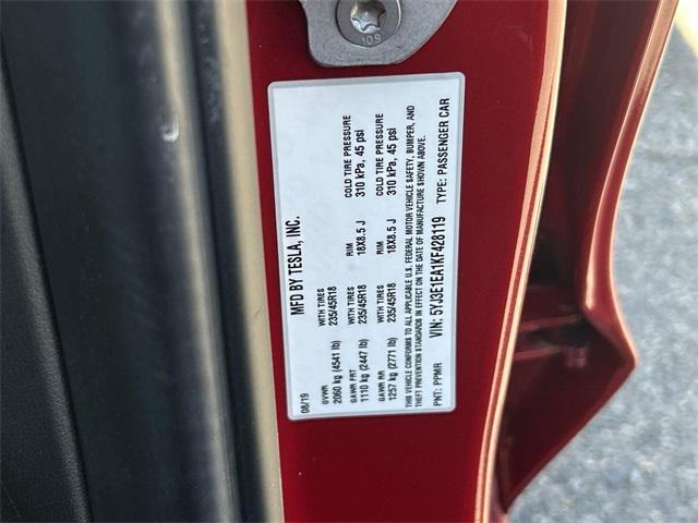 used 2019 Tesla Model 3 car, priced at $18,997