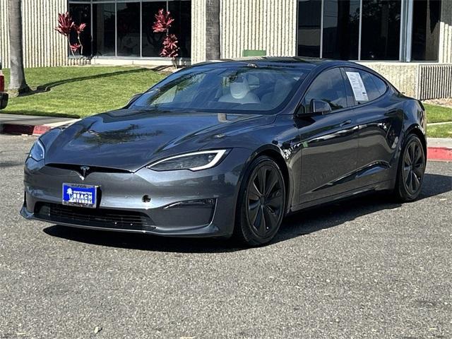 used 2022 Tesla Model S car, priced at $56,500