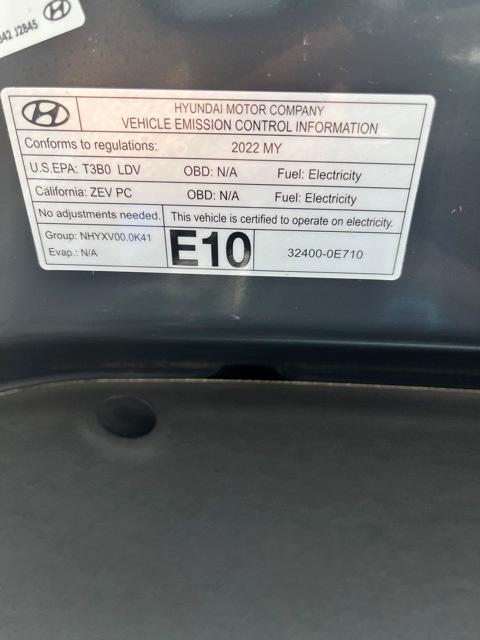 used 2022 Hyundai Kona EV car, priced at $18,883