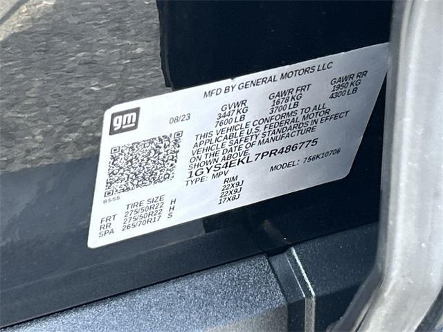 used 2023 Cadillac Escalade car, priced at $71,000