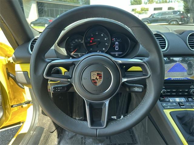 used 2024 Porsche 718 Cayman car, priced at $76,500