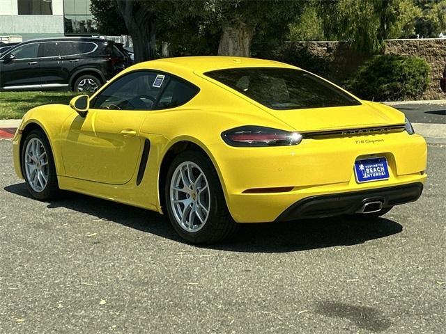 used 2024 Porsche 718 Cayman car, priced at $76,500