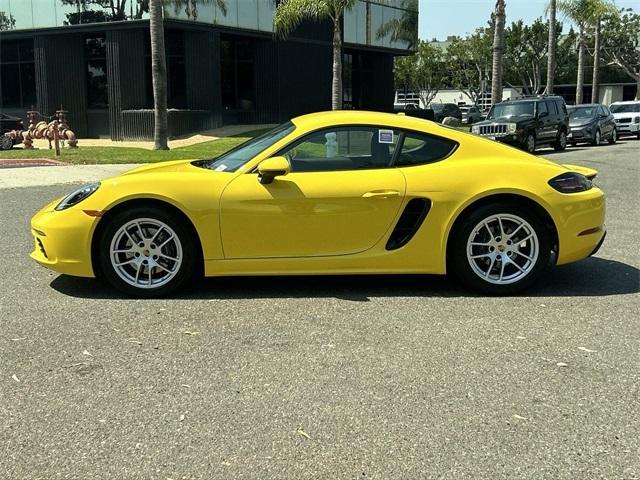 used 2024 Porsche 718 Cayman car, priced at $76,500