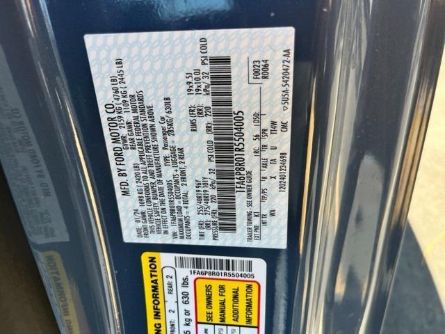 used 2024 Ford Mustang car, priced at $63,500