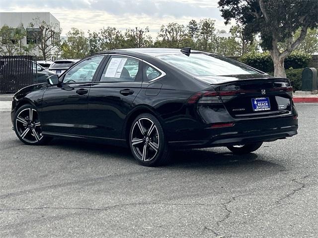 used 2023 Honda Accord Hybrid car, priced at $26,500