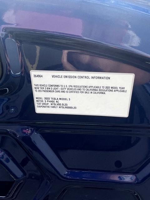 used 2022 Tesla Model 3 car, priced at $26,924