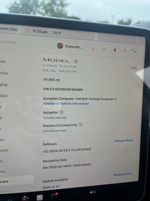 used 2022 Tesla Model 3 car, priced at $26,924