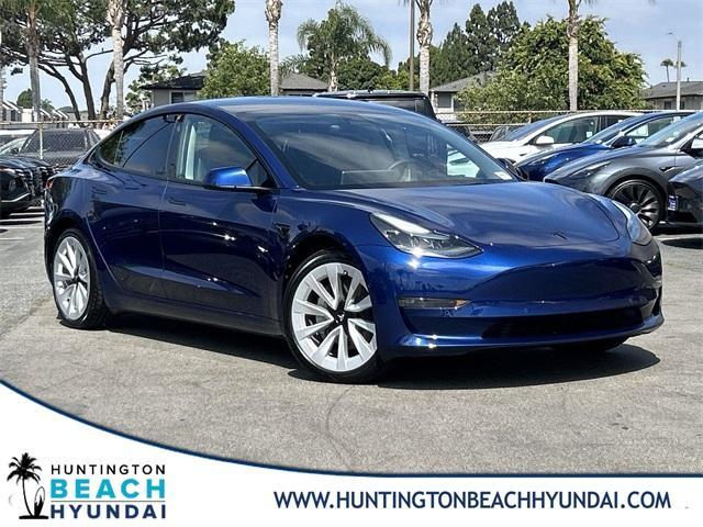 used 2022 Tesla Model 3 car, priced at $26,924