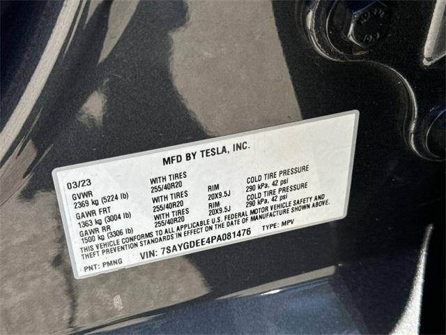 used 2023 Tesla Model Y car, priced at $29,500