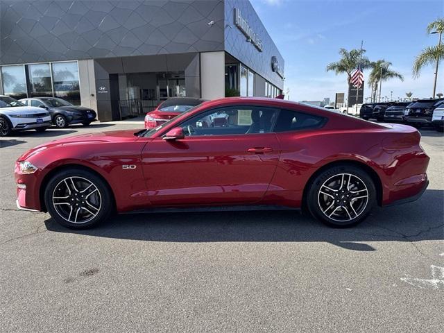 used 2021 Ford Mustang car, priced at $34,500