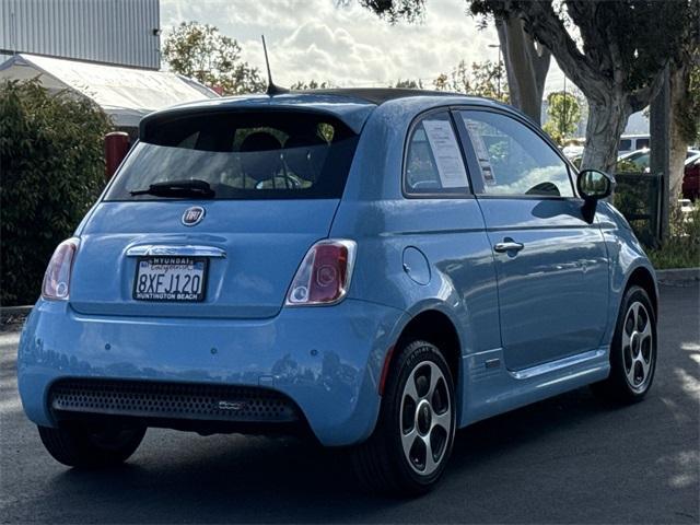 used 2017 FIAT 500e car, priced at $7,406