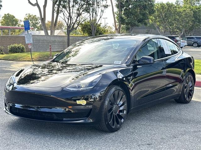 used 2022 Tesla Model 3 car, priced at $29,250