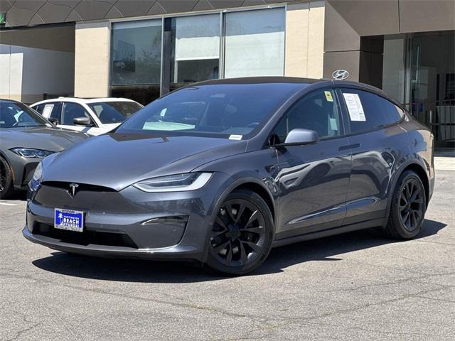 used 2022 Tesla Model X car, priced at $56,772