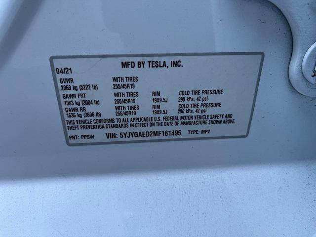 used 2021 Tesla Model Y car, priced at $27,992