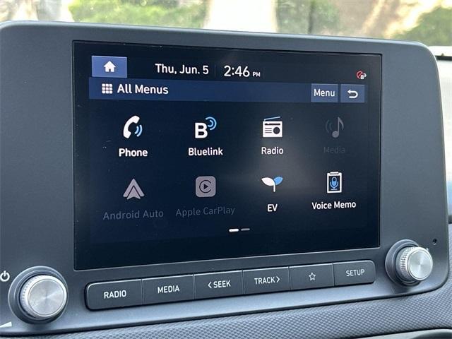 used 2022 Hyundai Kona EV car, priced at $19,392