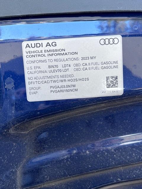 used 2023 Audi Q7 car, priced at $37,500