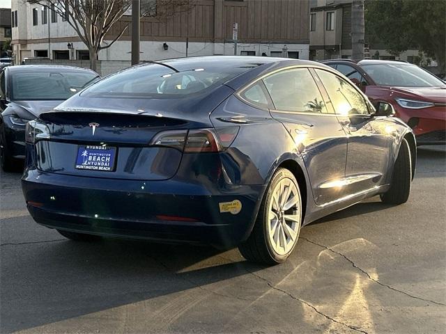 used 2022 Tesla Model 3 car, priced at $22,996