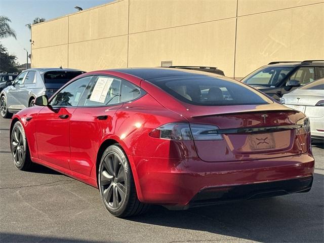 used 2021 Tesla Model S car, priced at $54,882